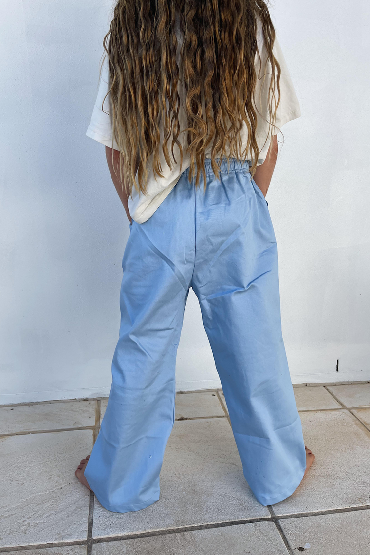 Sunny Days Wide Leg Pant - Denim