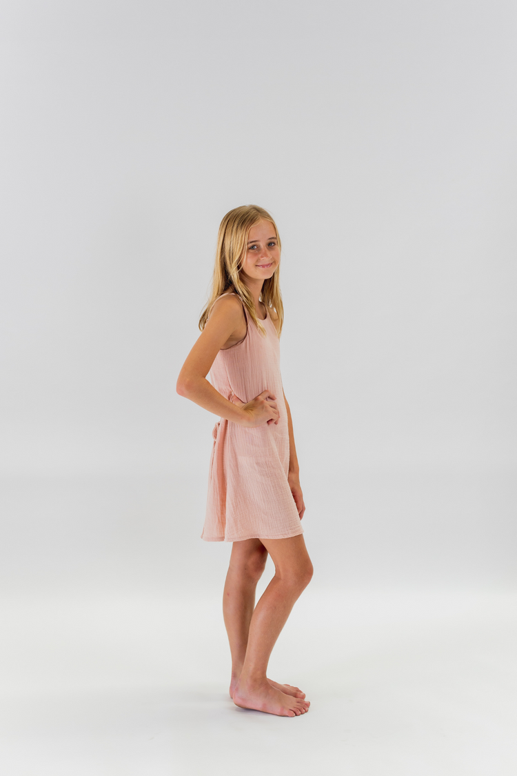 Ruby Slip Dress - Dusty Pink